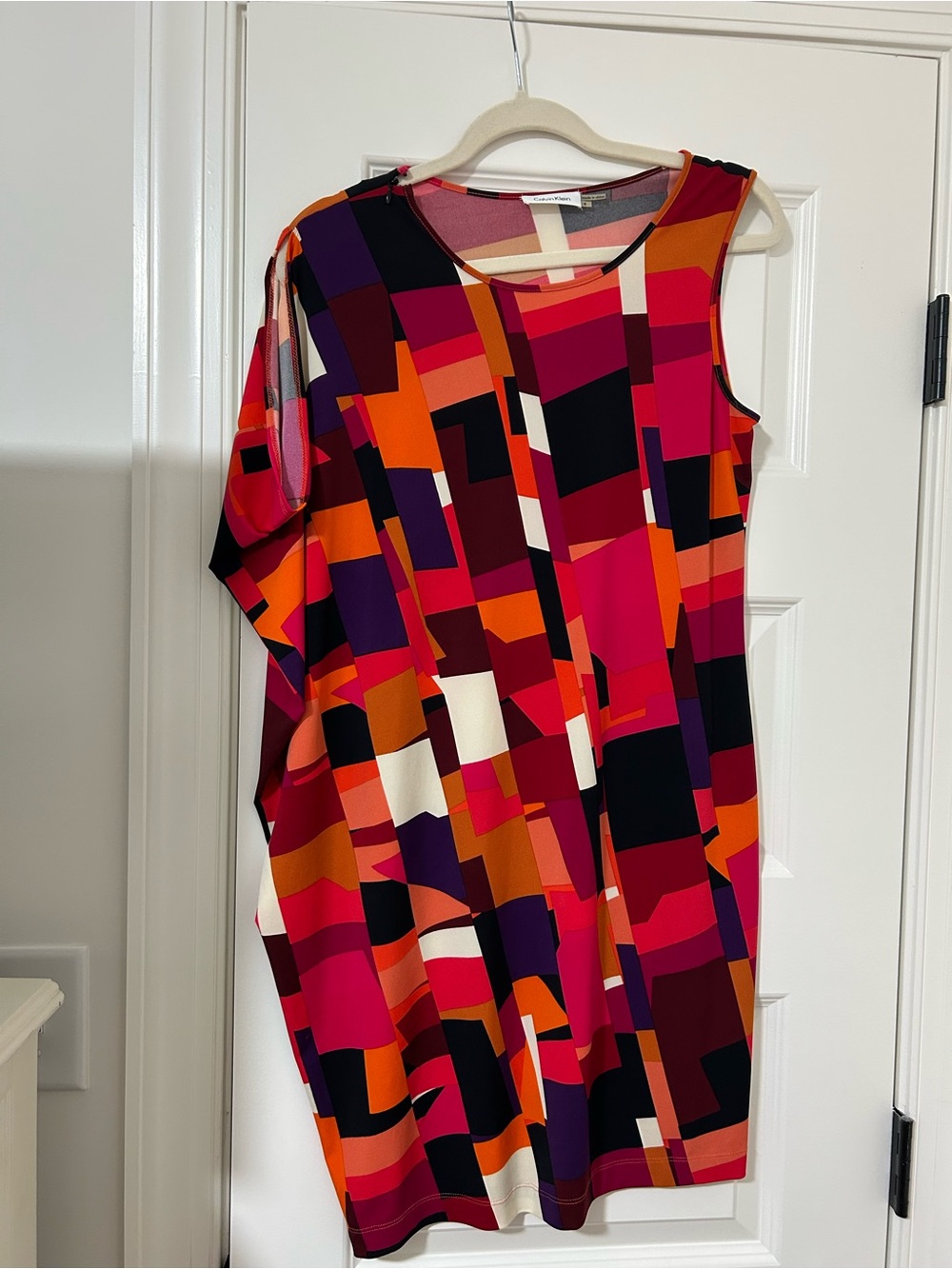 Calvin Klein One Shoulder Dress